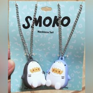Neon Tuesday x Smoko Shark Tayto Besties Necklace Set